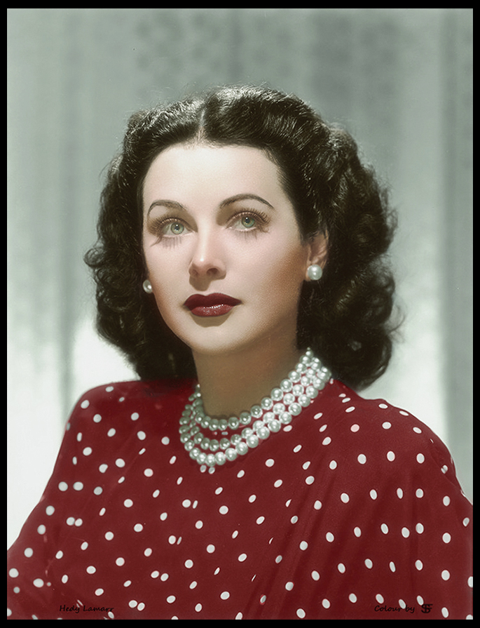 Le portrait de Hedy Lamarr